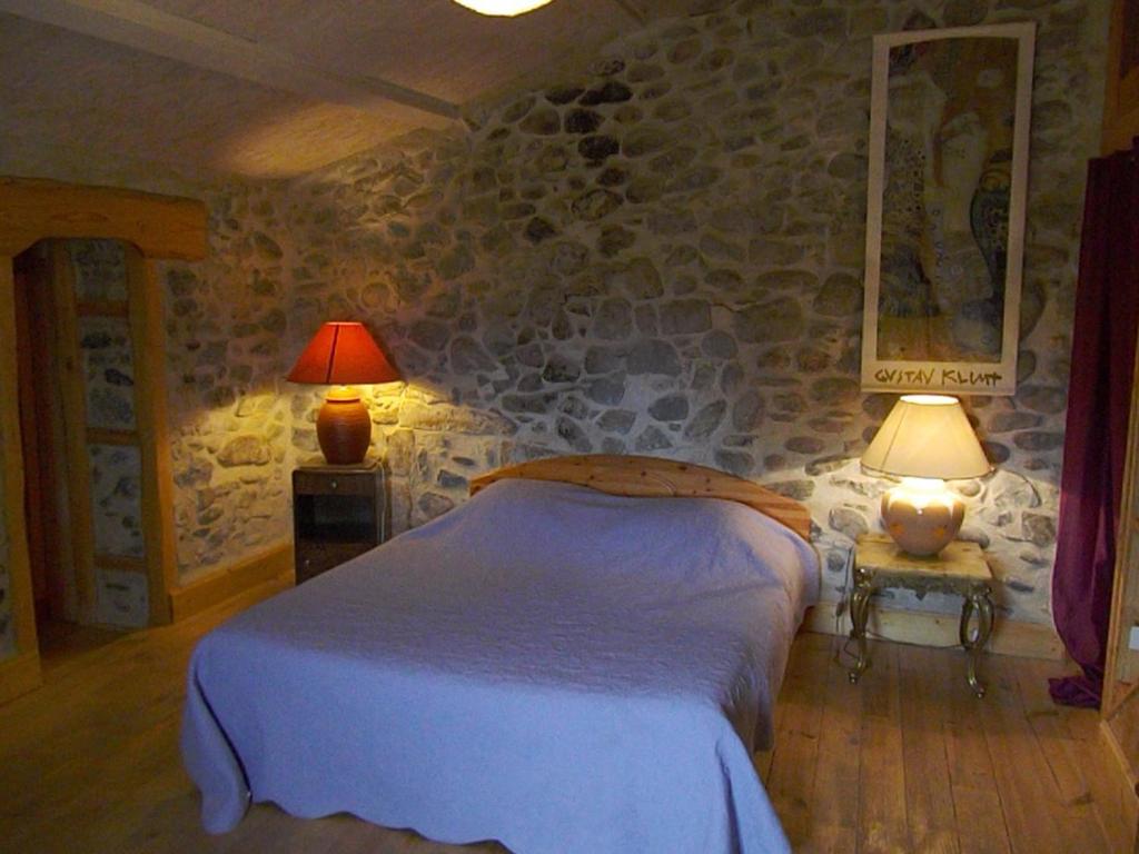 Chambres D'Hote Les Jardins De Prasserat Vallon-Pont-d'Arc Bilik gambar